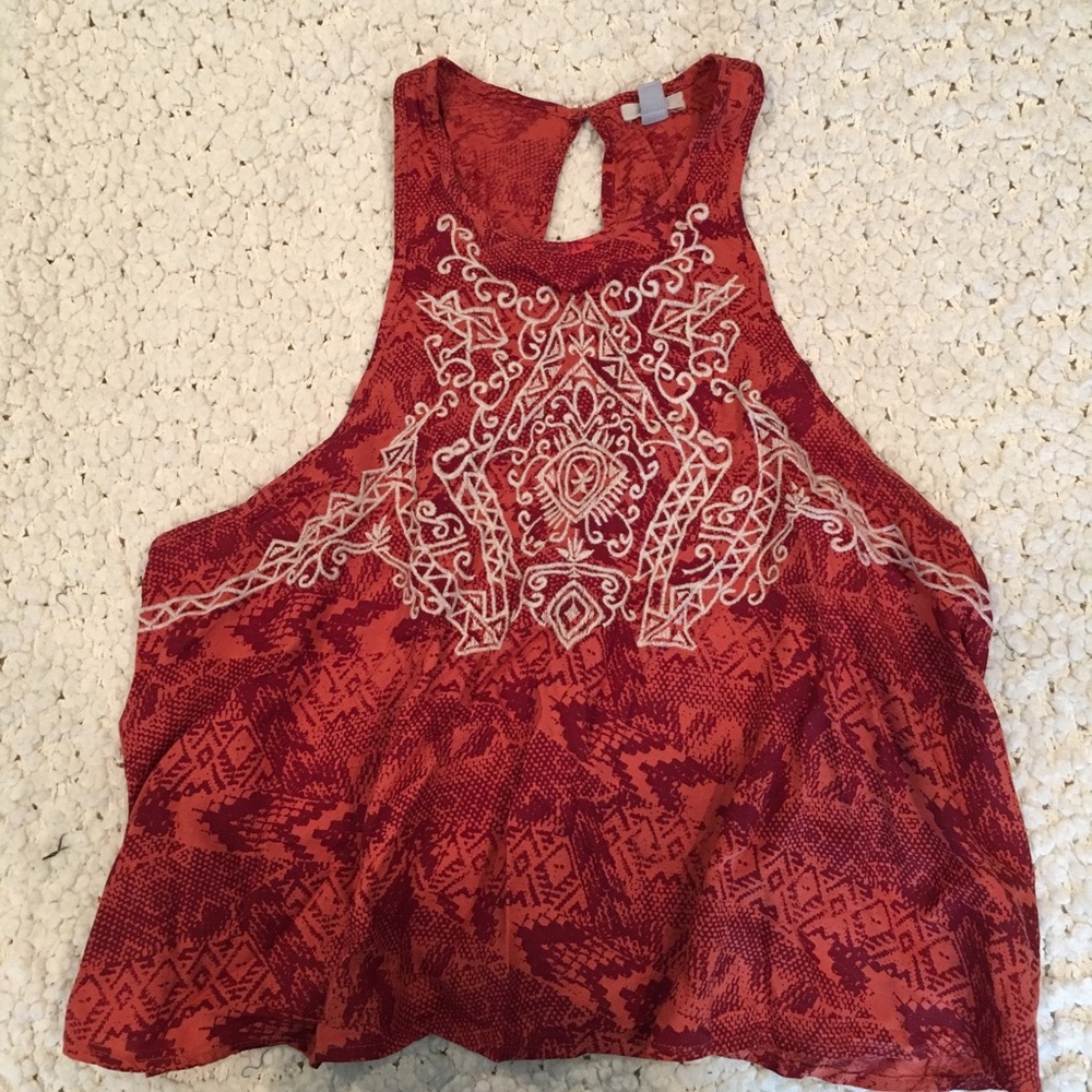 Orange/red Urban Outfitters Tank